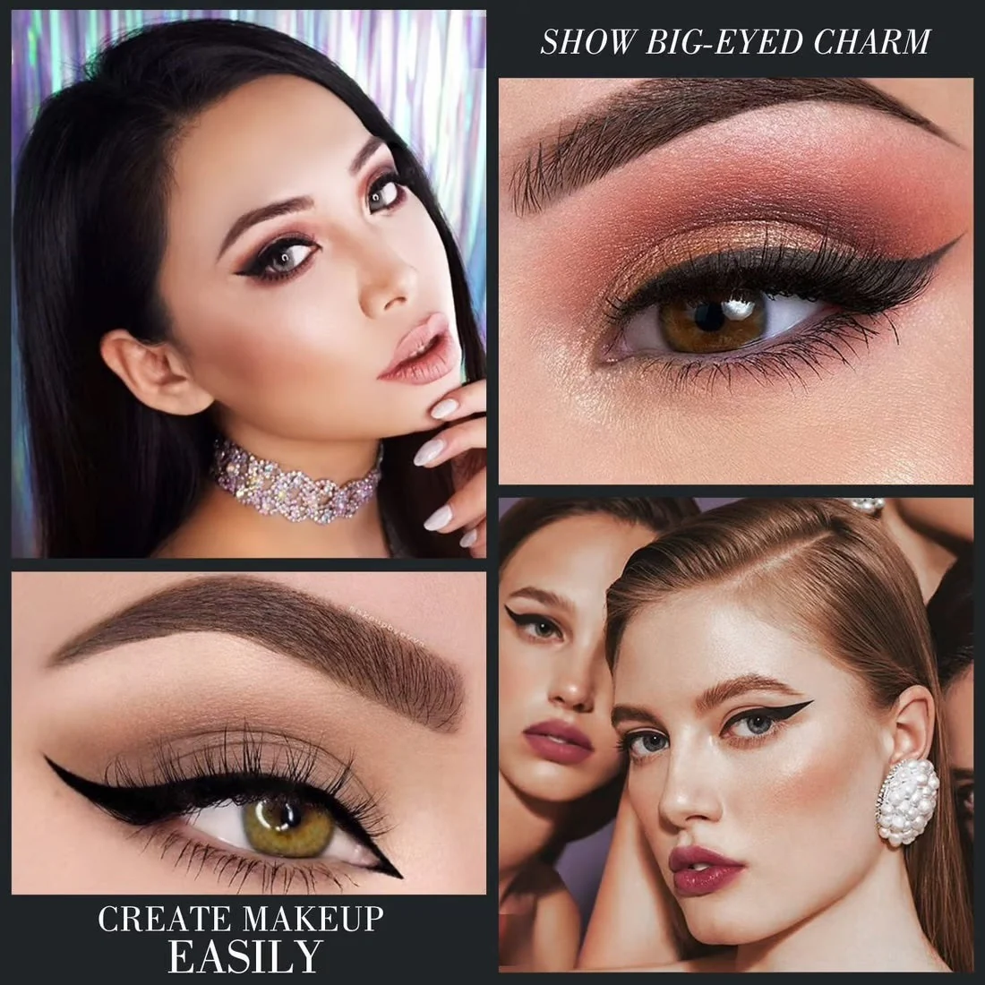 4-Piece Gel Eyeliner Set ~ Effortless precision for bold, defined eyes all day - Image 8