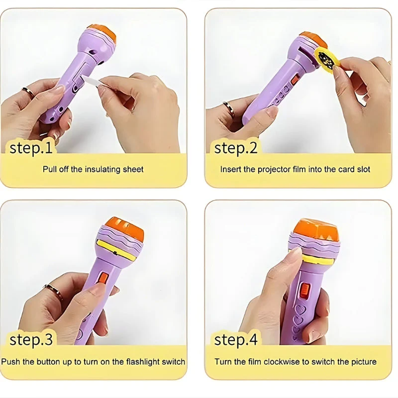 Kids Projection Flashlight ~ Bring Stories to Life with Fun, Colorful Images. - Image 5